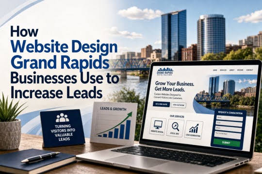 How Website Design Grand Rapids Businesses Use to Increase Leads